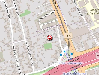 Carte de Transports Min à Thiais