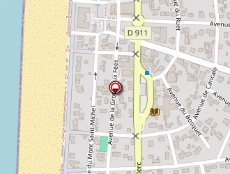 Carte de La Poste à Jullouville