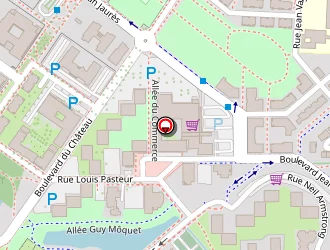 Carte de Centre De Ressources Lecture Louis Pasteur à Guyancourt