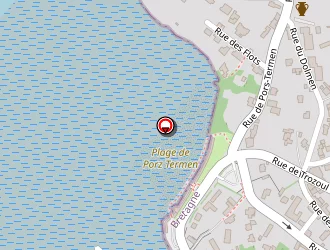 Carte de Le-penven Marine à Trébeurden