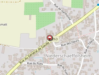 Carte de Coopérative Agricole à Niederschaeffolsheim