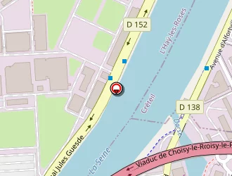 Carte de F2 Eaux Concept à Choisy-le-roi