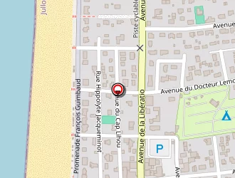 Carte de André Corinne à Jullouville