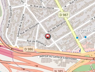 Carte de Valex à Clamart