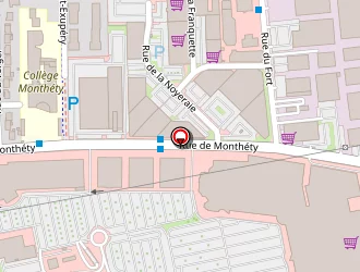 Carte de Carrefour City à Pontault-combault