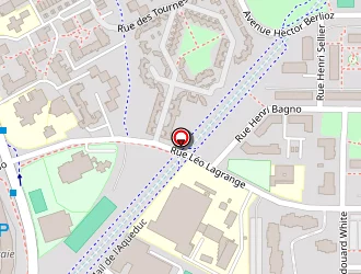 Carte de Commissariat De Police à Trappes