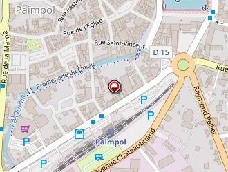 Carte de L'artisan Coiffeur à Paimpol