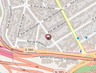 Carte de Ergo Synergie à Clamart