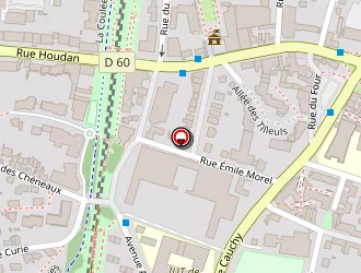 Carte de Groupe Scolaire Marie Curie à Sceaux