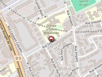 Carte de Chanu à Vitry-sur-seine