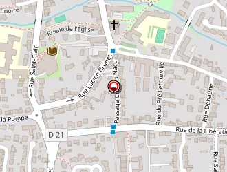 Carte de Pazery Jérôme à Pontault-combault