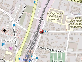 Carte de Sushi Robinson à Sceaux