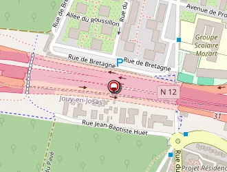 Carte de Exosec à Jouy-en-josas