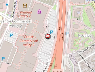 Carte de Quick à Vélizy-villacoublay