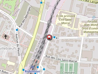 Carte de Au Métro à Sceaux