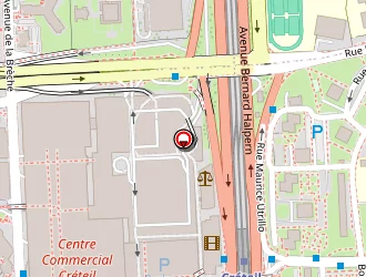 Carte de Boutique Orange à Créteil