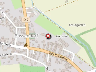 Carte de Complexe Sportif à Bossendorf