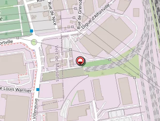 Carte de Chronopost à Alfortville