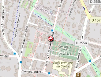 Carte de Station Bp à Rungis