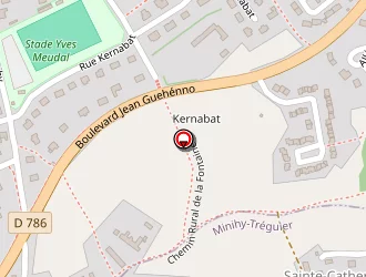 Carte de Location U à Tréguier