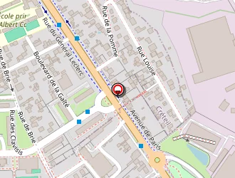 Carte de Miralex Bat à Créteil