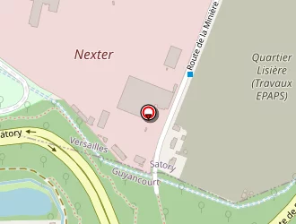 Carte de Nexter Robotics à Versailles
