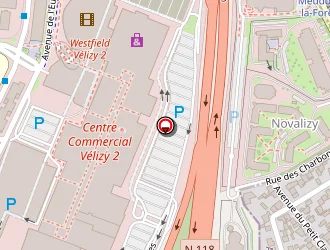 Carte de Darty à Vélizy-villacoublay