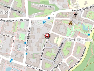 Carte de Hippocrate Paul à Plessis-robinson (le)