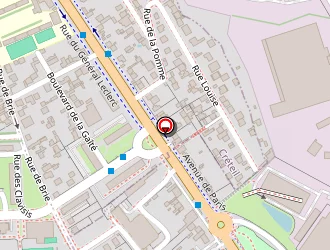 Carte de Generale De Serrurerie à Créteil