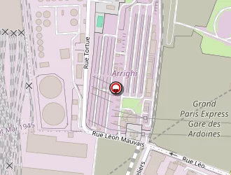 Carte de Sanofi à Vitry-sur-seine