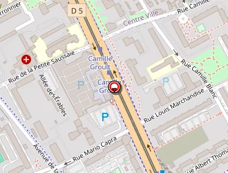 Carte de Station Esso Express à Vitry-sur-seine