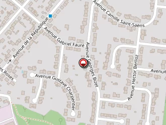 Carte de Courteille à Roissy-en-brie