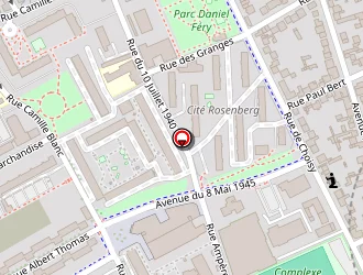 Carte de Garage Des Portes Du Midi à Vitry-sur-seine