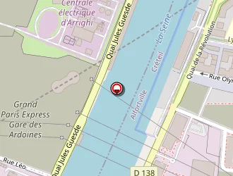 Carte de Gencell à Vitry-sur-seine