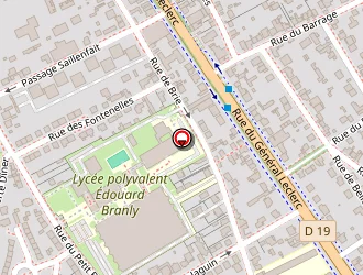 Carte de Tabchirahim à Créteil