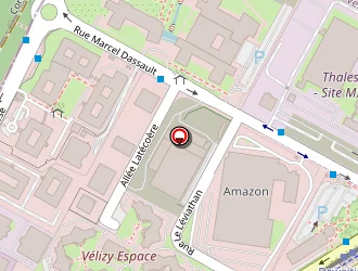 Carte de Nmj Services à Vélizy-villacoublay