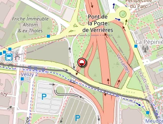 Carte de Comouest à Vélizy-villacoublay