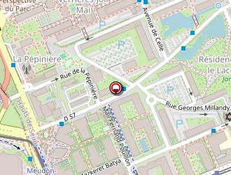 Carte de Ikea Vélizy à Vélizy-villacoublay