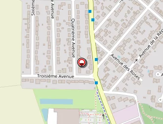 Carte de Super U à Roissy-en-brie