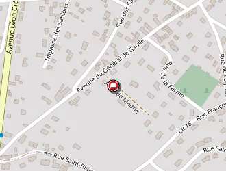 Carte de Antoine Denis à Méré