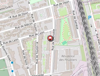 Carte de Leaper Eric à Alfortville