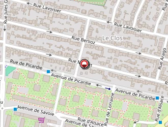 Carte de Sas Menelet à Vélizy-villacoublay