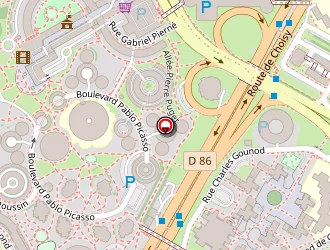 Carte de Ak Vachette Service à Créteil