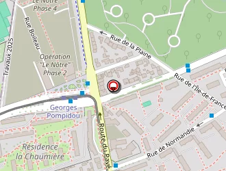 Carte de Petit Casino à Clamart