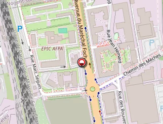 Carte de Afpa à Créteil