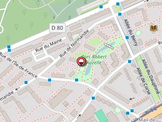 Carte de Centre De Loisirs à Clamart