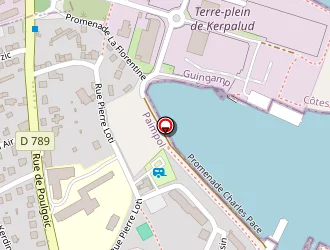 Carte de Skate Park à Paimpol