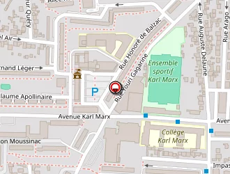 Carte de La Poste à Villejuif