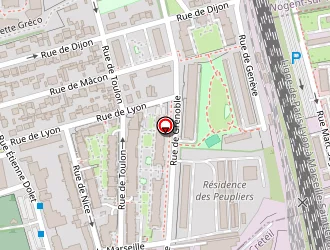 Carte de Elecniko à Alfortville