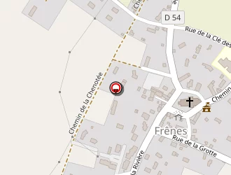 Carte de Le Mélody à Frênes